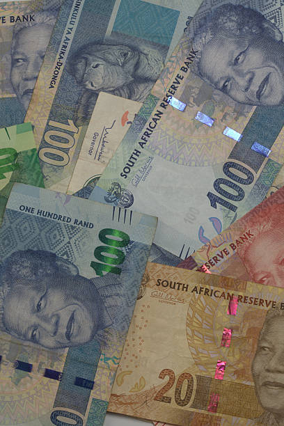 istock South African money rand banknotes. 2217354756