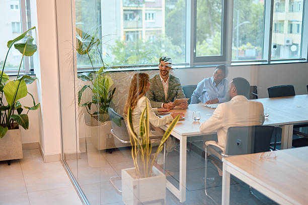 istock Business team having a meeting in a modern office 2217360820