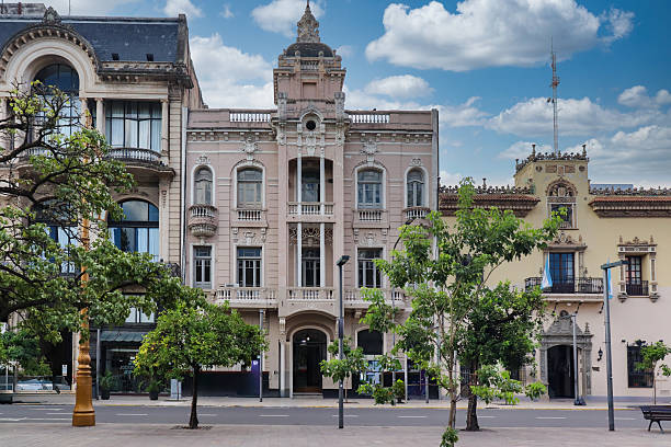 istock Tucuman Neocolonial Casa Frias and Central Square 2217390317