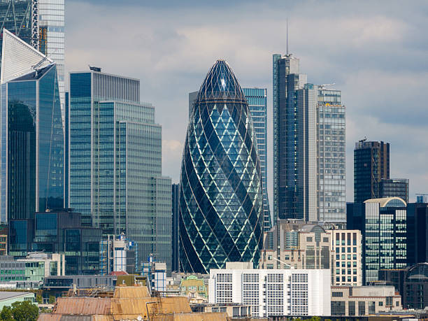 istock Aerial View London Skyline 2217390667