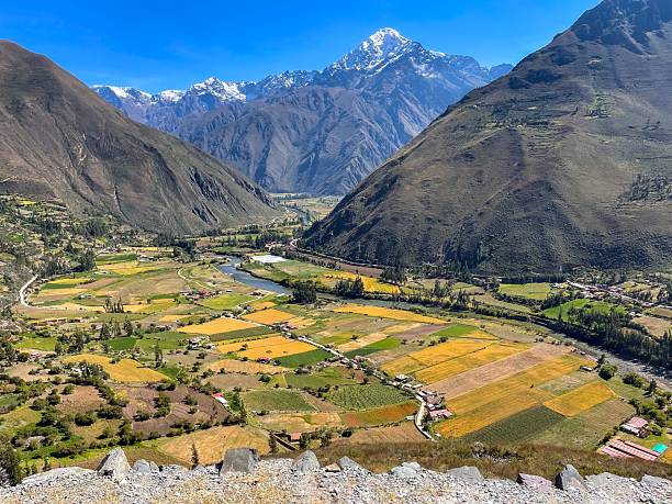 istock Sacred Valley Aerial View 2217391034