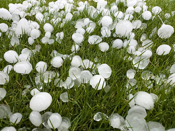 Catastrophic hail storm in summer
