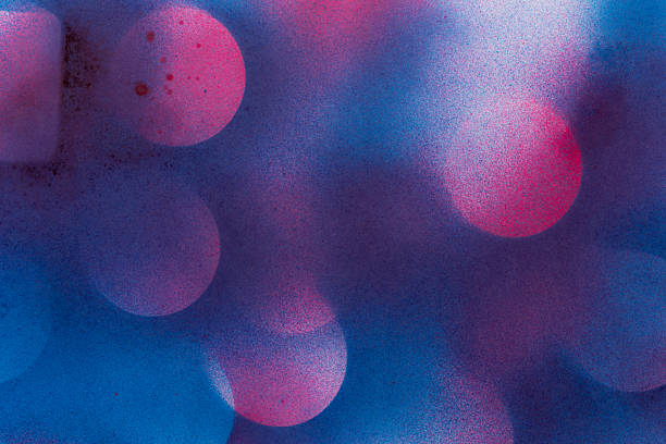 istock Blue and red spray paint background 2217412717