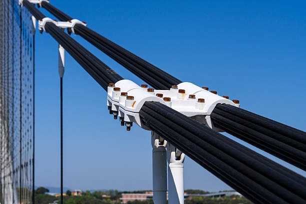 istock cables of the suspension bridge 2217414569