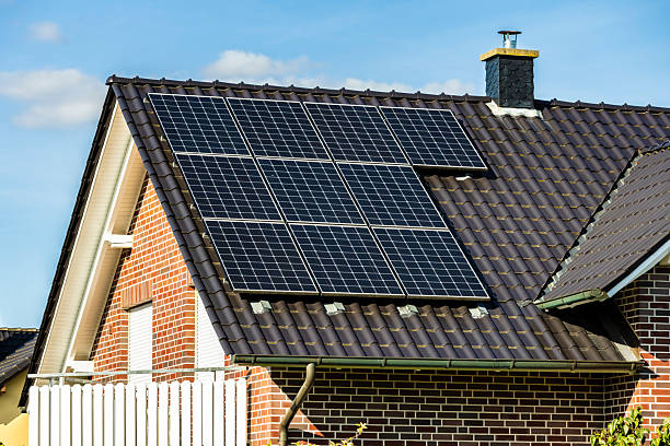 istock Roof with solar panels 2217423976