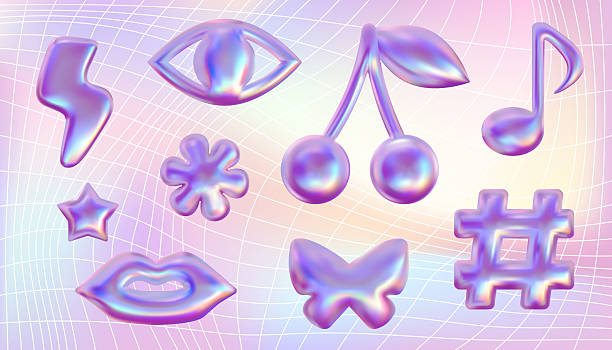 1,000+ Music Notes Violet Vector Icon Design Stock Illustrations