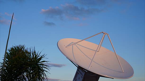 istock Large satellite dish searching for extraterrestrial communications 2217444824