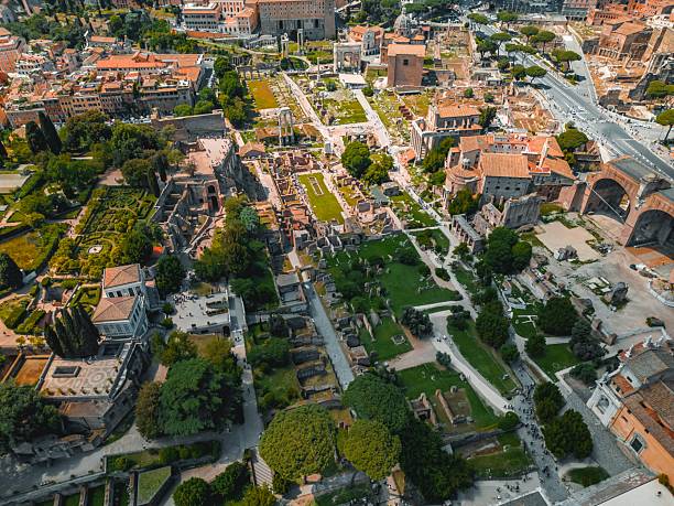 istock Aerial View Italy, Rome 2217445343