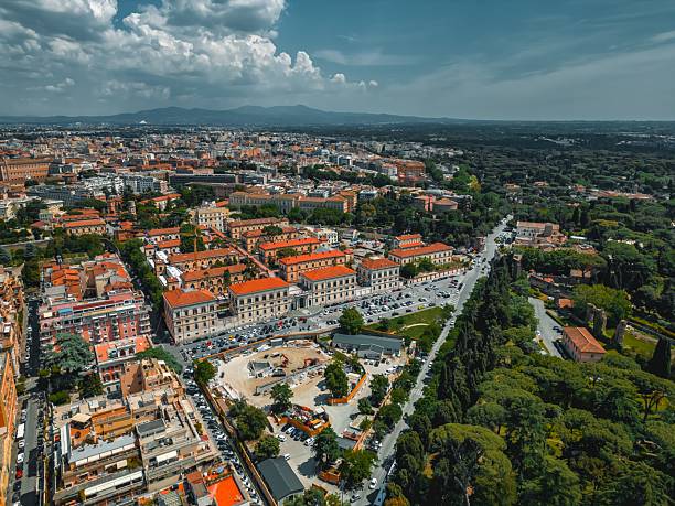 istock Aerial View Italy, Rome 2217445368