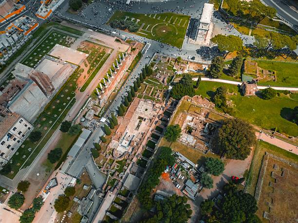 istock Aerial View Italy, Rome 2217445504