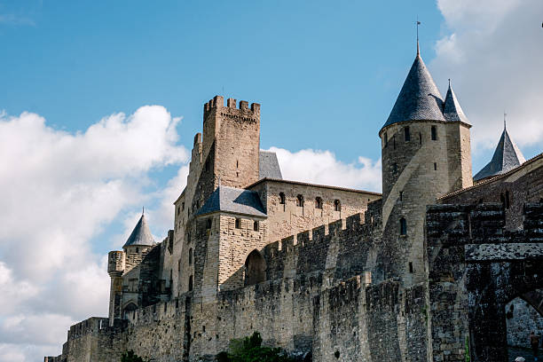 Aude Gate Seen from the Ramparts of the Cité de Carcassonne