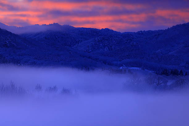 Morning winter landscape