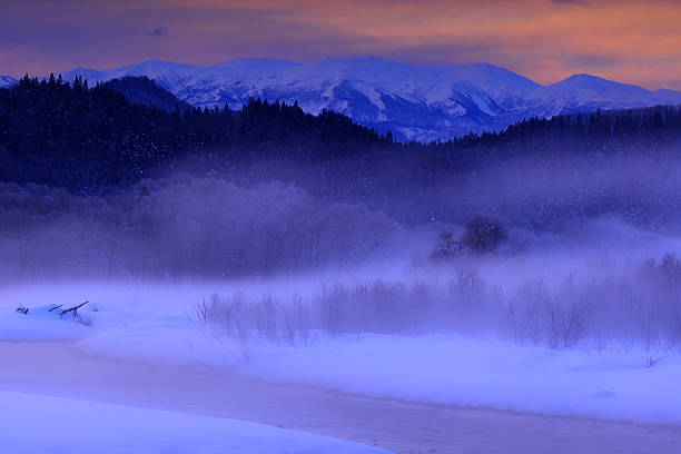 Morning winter landscape