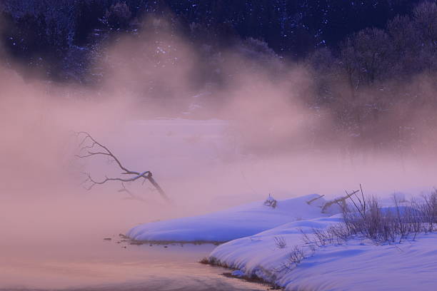 Morning winter landscape