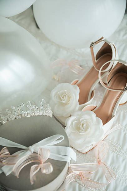 Wedding Day Detail, Bridal Shoes
