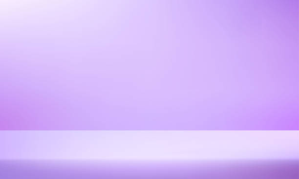 istock Purple studio background Space for selling products on the website. Vector illustration. 2217470518