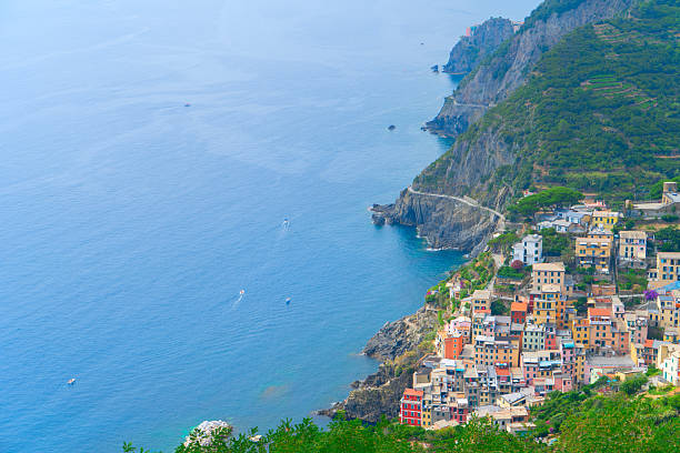 Riomaggiore picturesque town of Cinque Terre, Italy
