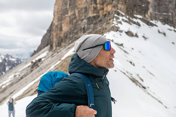 istock Men portrait high up in the mountains 2217479309