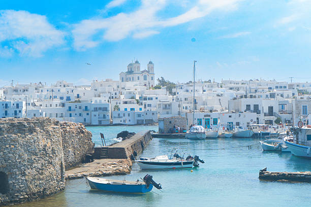 istock Naoussa waterfront, Paros Greece 2217480599