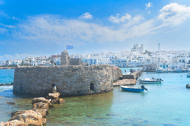 istock Old fortress in Naoussa, Paros island 2217480718