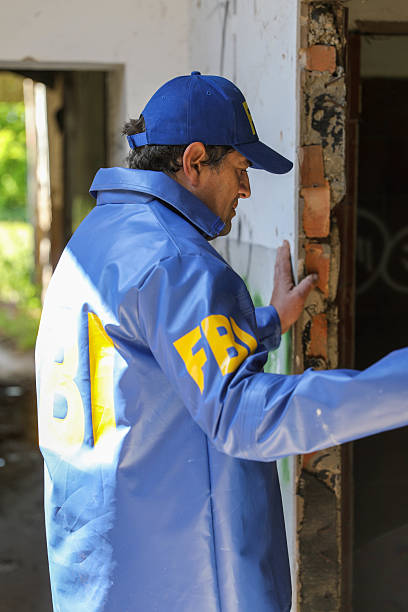 istock Senior FBI Agent in Action 2217481592