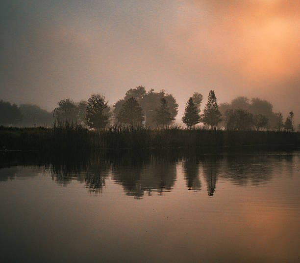 River at sunrise