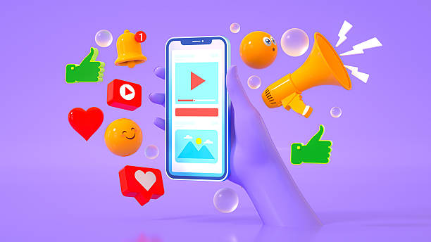 istock Social Media Engagement 3D Illustration Concept 2217487570