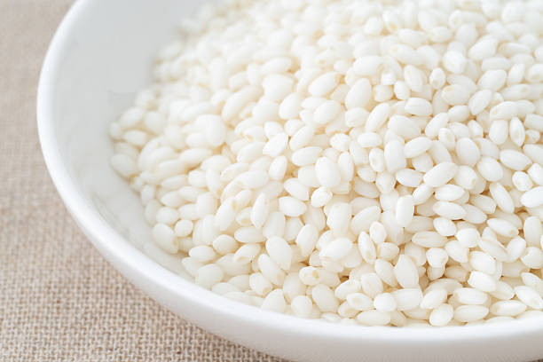 istock Close-up of glutinous rice in a dish 2217497122