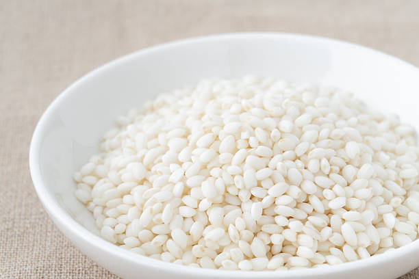 istock Close-up of glutinous rice in a dish 2217497142