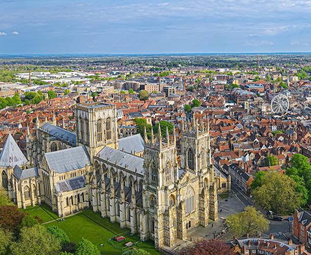 istock Europe, Aerial View, Catherdal 2217497473