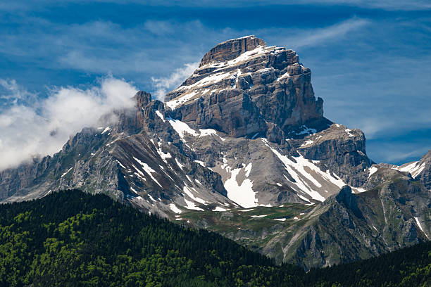 istock Snow capped peaks of the Alps 2217498038