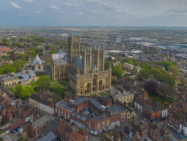 istock Europe, Aerial View, Catherdal 2217498900