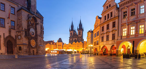 istock Old Town Square at dawn in Prague Czech Republic 2217501300