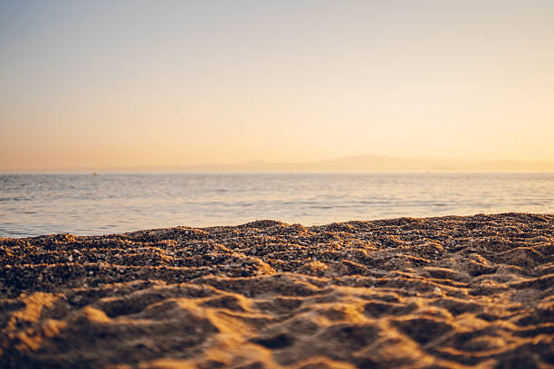 Sunset on the sea