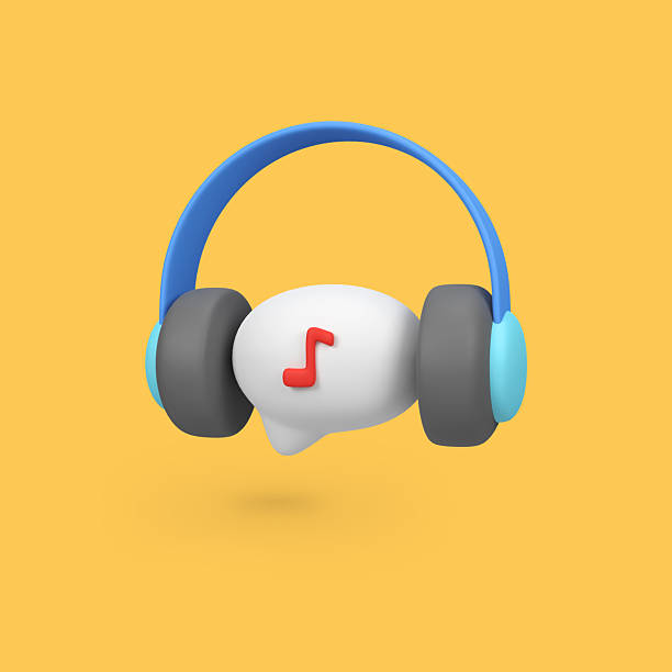 istock headphones with text box isolated 3d render icon illustration 2217511988