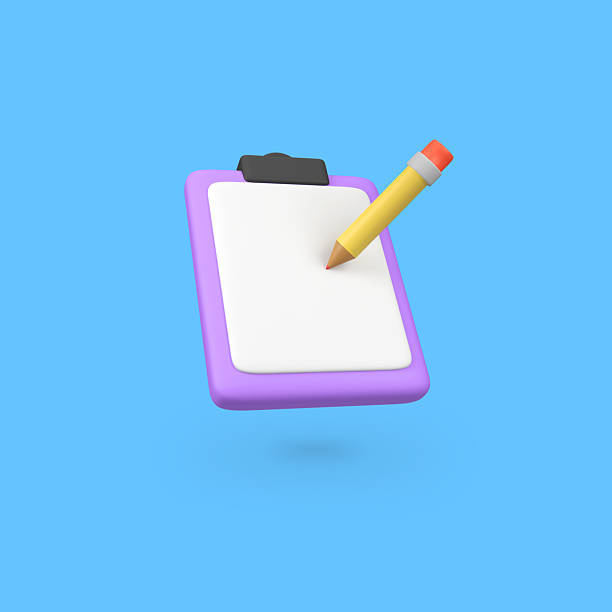 istock List clipboard items with pencil isolated 3d render icon illustration 2217512025