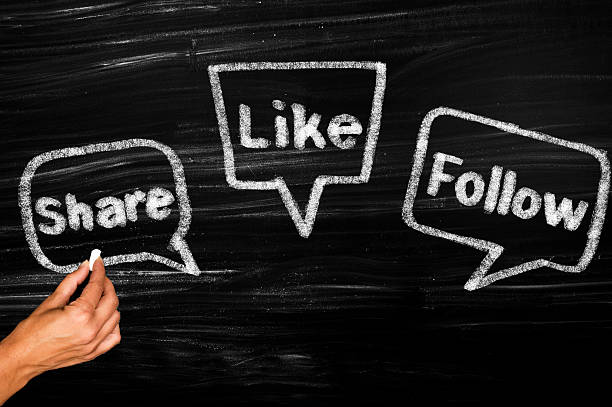 istock Share,like,follow -Social Media Concept 2217514600