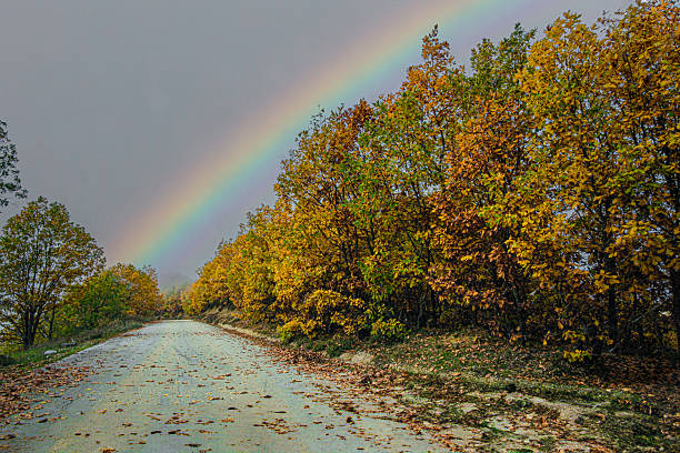 a tour by the lake Plastira - Greece, in Autumn