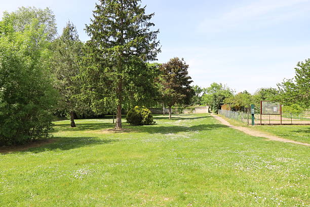 istock Montoire sur le Loir - Public park 2217524161