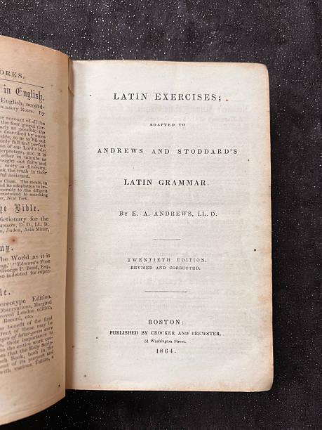 istock Latin Book 19th Century 2217534465
