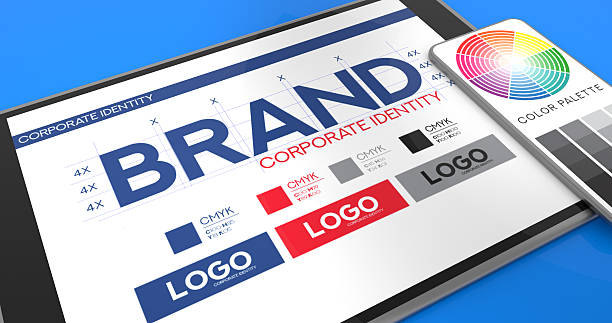 A professional and modern 3D animation showcasing the process of creating a Corporate Identity. A digital tablet displays a branding guide, complete with logo design, typography, and a color palette, which is also shown on an adjacent smartphone. This image is a perfect visual metaphor for the world of graphic design, marketing, and business strategy. It highlights the importance of a strong and consistent brand identity in building recognition and trust. Ideal for design studios, marketing agencies, and corporate presentations on branding and visual communication.