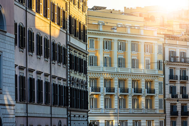 Old houses in Rome