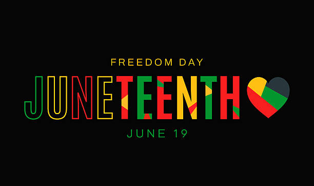 Juneteenth, Freedom Day background, June 19. Vector Juneteenth, Freedom Day background, June 19. Vector illustration juneteenth stock illustrations