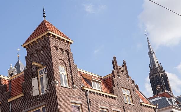 istock Historic old town of Delft Netherlands. 2217547124