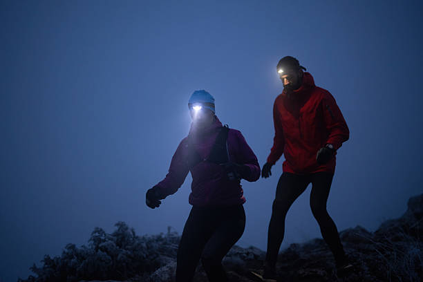 istock Night Trail Running in the Mountains 2217548651