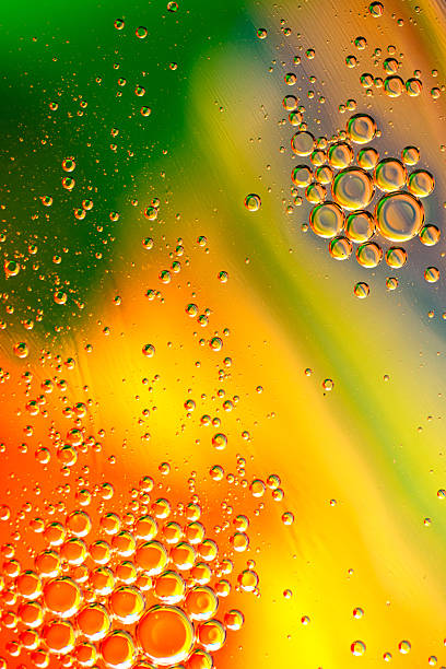 istock Abstract Oil and Water Texture. High-quality macro background for design, science, or cosmetic product concepts. 2217552426
