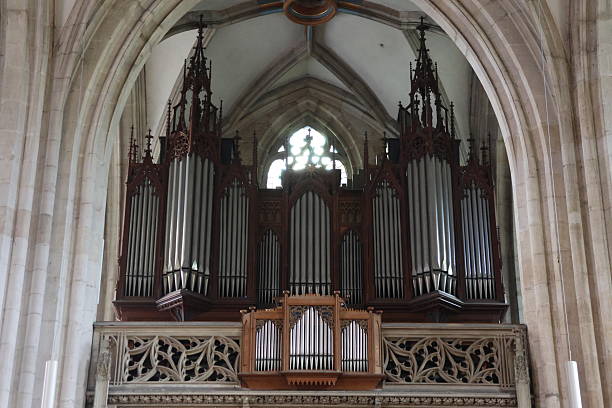 Inside decoration of beautiful medieval church