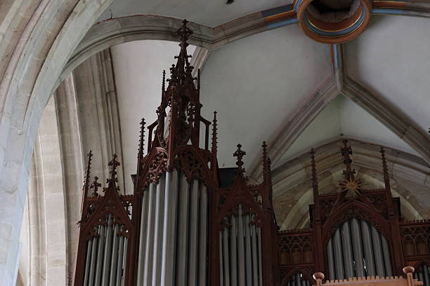 Inside decoration of beautiful medieval church
