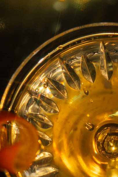 istock top down view of sparkling cocktail in crystal glass 2217554564