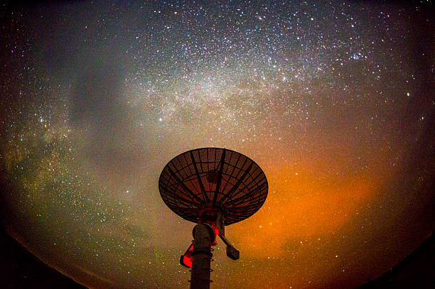 istock Radio telescopes and the Milky Way at night 2217555640
